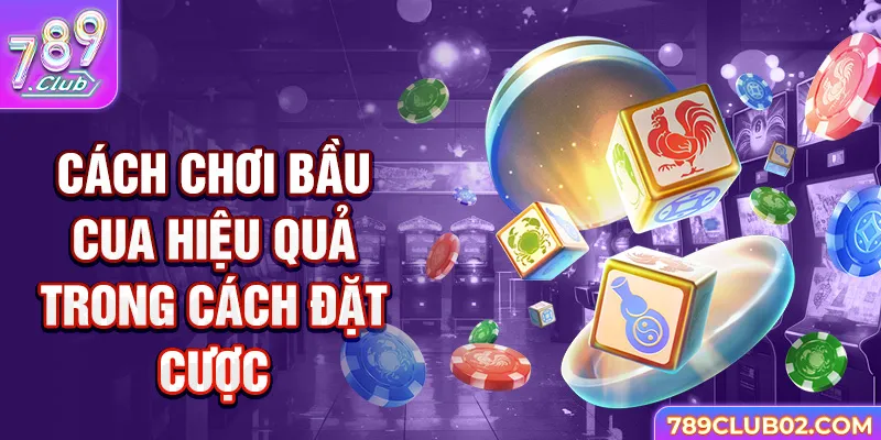 Cách chơi bầu cua hiệu quả trong cách đặt cược